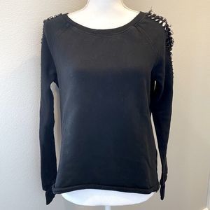 Pam & Gela Distressed Sweatshirt